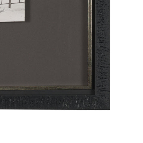 The Farm by Deborah Revell Hand Embelished Textured Framed Art Print Matted under Glass by Mercana at Eve Furniture