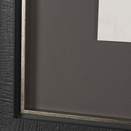 The Farm by Deborah Revell Hand Embelished Textured Framed Art Print Matted under Glass by Mercana at Eve Furniture