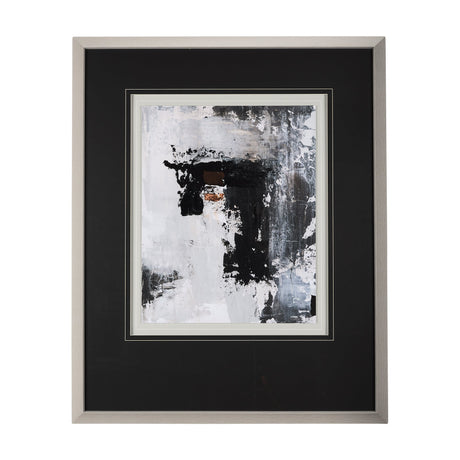 The Fog I by Mercana Studio a Hand Embellished Textured Framed Art Print Matted under Glass by Mercana at Eve Furniture