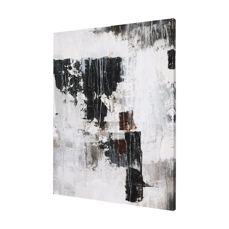 The Fog II by Mercana Studio a Hand Embellished Textured Canvas by Mercana at Eve Furniture
