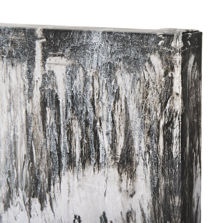 The Fog II by Mercana Studio a Hand Embellished Textured Canvas by Mercana at Eve Furniture