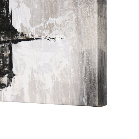 The Fog II by Mercana Studio a Hand Embellished Textured Canvas by Mercana at Eve Furniture