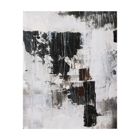 The Fog II by Mercana Studio a Hand Embellished Textured Canvas by Mercana at Eve Furniture