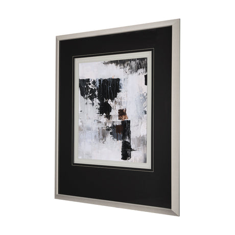 The Fog II by Mercana Studio a Hand Embellished Textured Framed Art Print Matted under Glass by Mercana at Eve Furniture
