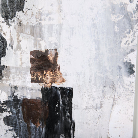 The Fog II by Mercana Studio a Hand Embellished Textured Framed Art Print Matted under Glass by Mercana at Eve Furniture