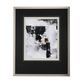 The Fog II by Mercana Studio a Hand Embellished Textured Framed Art Print Matted under Glass by Mercana at Eve Furniture