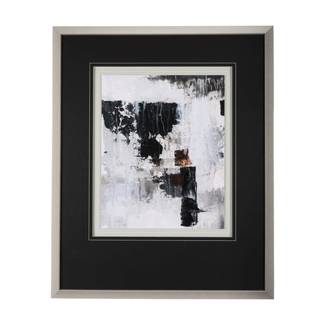 The Fog II by Mercana Studio a Hand Embellished Textured Framed Art Print Matted under Glass by Mercana at Eve Furniture