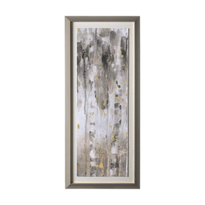 The Forest V Neutral by Mercana Studio Hand Embellished Textured Framed Art Print Matted under Glass by Mercana at Eve Furniture