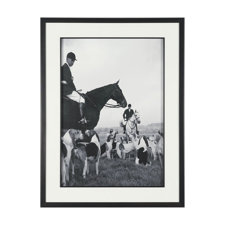 The Gathering by The Chelsea Collection Textured FramedPhoto Print Matted under Glass by Mercana at Eve Furniture