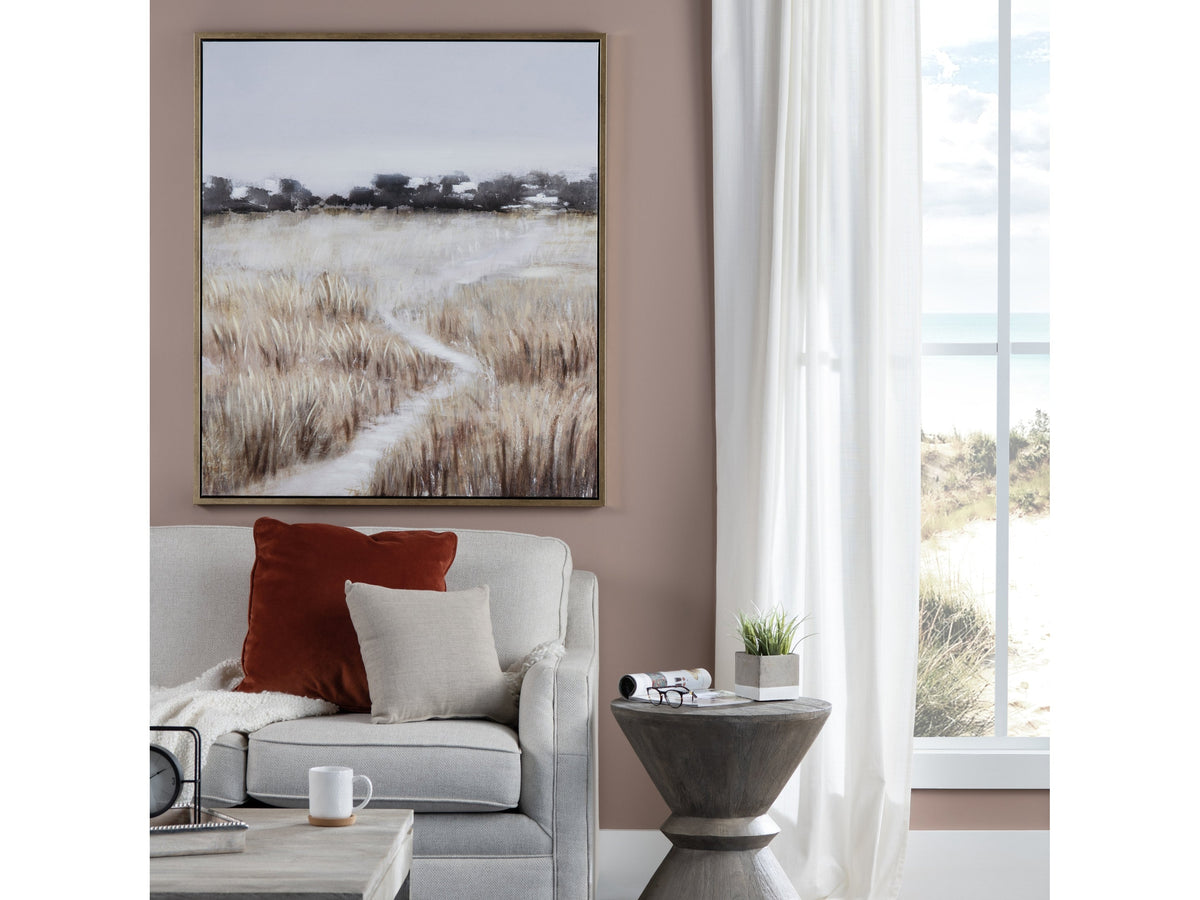 The Lost Trail Brown/White Canvas by Crestview at Eve Furniture