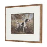 The Loyal Tracker I by Mercana Studio Textured Framed Artwork Matted under Glass by Mercana at Eve Furniture