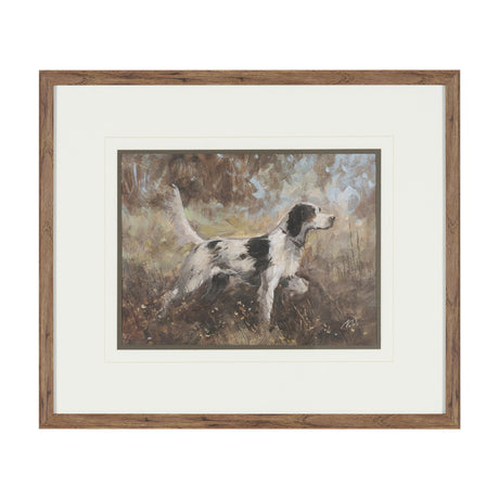 The Loyal Tracker I by Mercana Studio Textured Framed Artwork Matted under Glass by Mercana at Eve Furniture