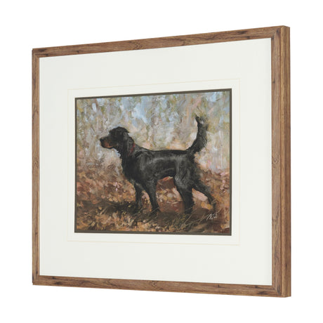 The Loyal Tracker II by Mercana Studio Textured Framed Artwork Matted under Glass by Mercana at Eve Furniture