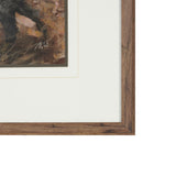 The Loyal Tracker II by Mercana Studio Textured Framed Artwork Matted under Glass by Mercana at Eve Furniture