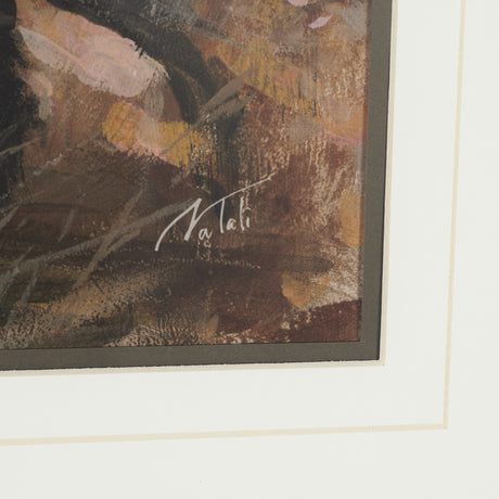 The Loyal Tracker II by Mercana Studio Textured Framed Artwork Matted under Glass by Mercana at Eve Furniture