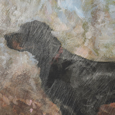 The Loyal Tracker II by Mercana Studio Textured Framed Artwork Matted under Glass by Mercana at Eve Furniture