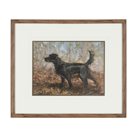 The Loyal Tracker II by Mercana Studio Textured Framed Artwork Matted under Glass by Mercana at Eve Furniture