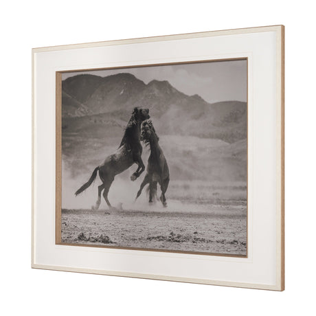 The Meeting by Nancy Crowell a Hand Embellished Framed Photo Art Print Matted under Glass by Mercana at Eve Furniture