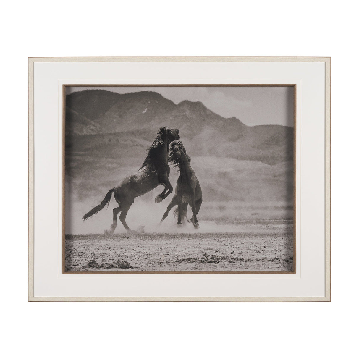 The Meeting by Nancy Crowell a Hand Embellished Framed Photo Art Print Matted under Glass by Mercana at Eve Furniture