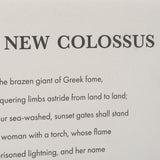 The New Colossus by Mercana Studio a Hand Embellished Framed Art Print Matted under Glass by Mercana at Eve Furniture