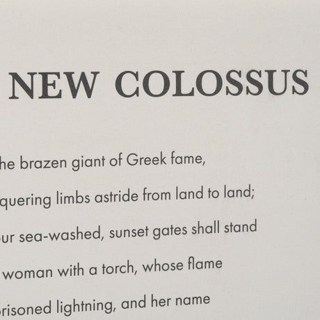 The New Colossus by Mercana Studio a Hand Embellished Framed Art Print Matted under Glass by Mercana at Eve Furniture