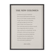 The New Colossus by Mercana Studio a Hand Embellished Framed Art Print Matted under Glass by Mercana at Eve Furniture