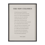 The New Colossus by Mercana Studio a Hand Embellished Framed Art Print Matted under Glass by Mercana at Eve Furniture