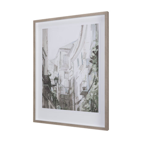 The Old Lodge Lane II by Natalia a Framed Art Print Matted under Glass by Mercana at Eve Furniture