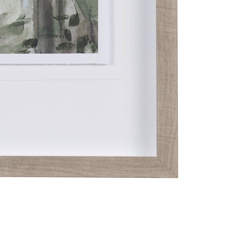 The Old Lodge Lane II by Natalia a Framed Art Print Matted under Glass by Mercana at Eve Furniture