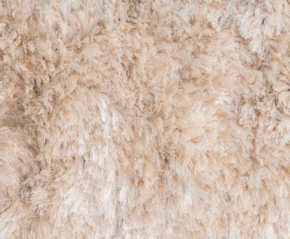 The Ritz Ivory Shag Rug by Classic Home at Eve Furniture