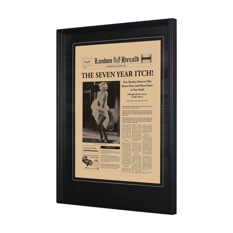 The Seven Year Itch by Vintage Collection Hand Embellished Framed Art Photo Matted under Glass by Mercana at Eve Furniture
