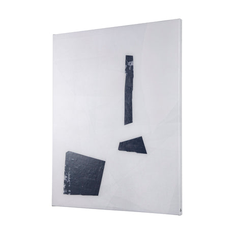 The Shapes I by Mercana Studio a Hand Embellished Textured Canvas by Mercana at Eve Furniture