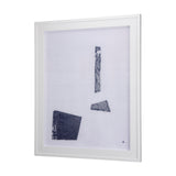The Shapes I by Mercana Studio a Hand Embellished Textured Framed Art Print by Mercana at Eve Furniture