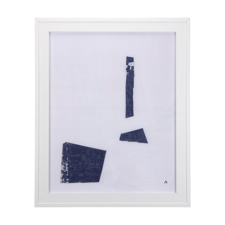 The Shapes I by Mercana Studio a Hand Embellished Textured Framed Art Print by Mercana at Eve Furniture