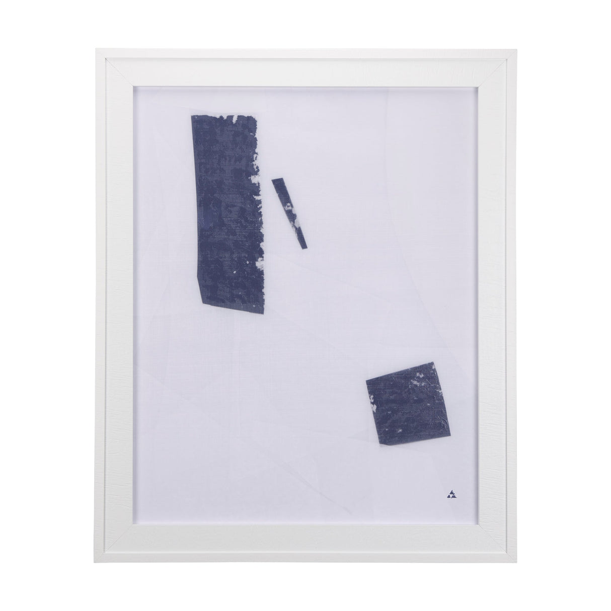 The Shapes II by Mercana Studio a Hand Embellished Textured Framed Art Print by Mercana at Eve Furniture