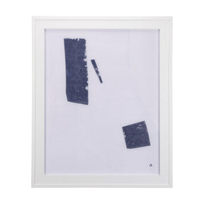 The Shapes II by Mercana Studio a Hand Embellished Textured Framed Art Print by Mercana at Eve Furniture