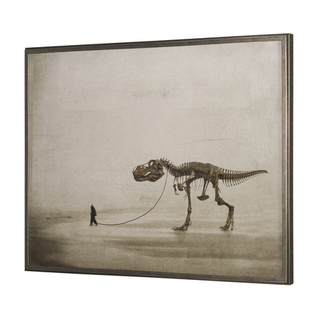 The Walk by Jeffrey Hummel a Hand Embellished Framed Art Print by Mercana at Eve Furniture