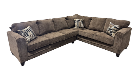 Thea Brown 2-Piece Sectional by New Era Innovations at Eve Furniture