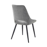 Thea Gray Side Chair, Set of 2 by Homelegance at Eve Furniture