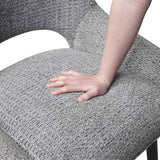 Thea Gray Side Chair, Set of 2 by Homelegance at Eve Furniture