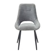Thea Gray Side Chair, Set of 2 by Homelegance at Eve Furniture