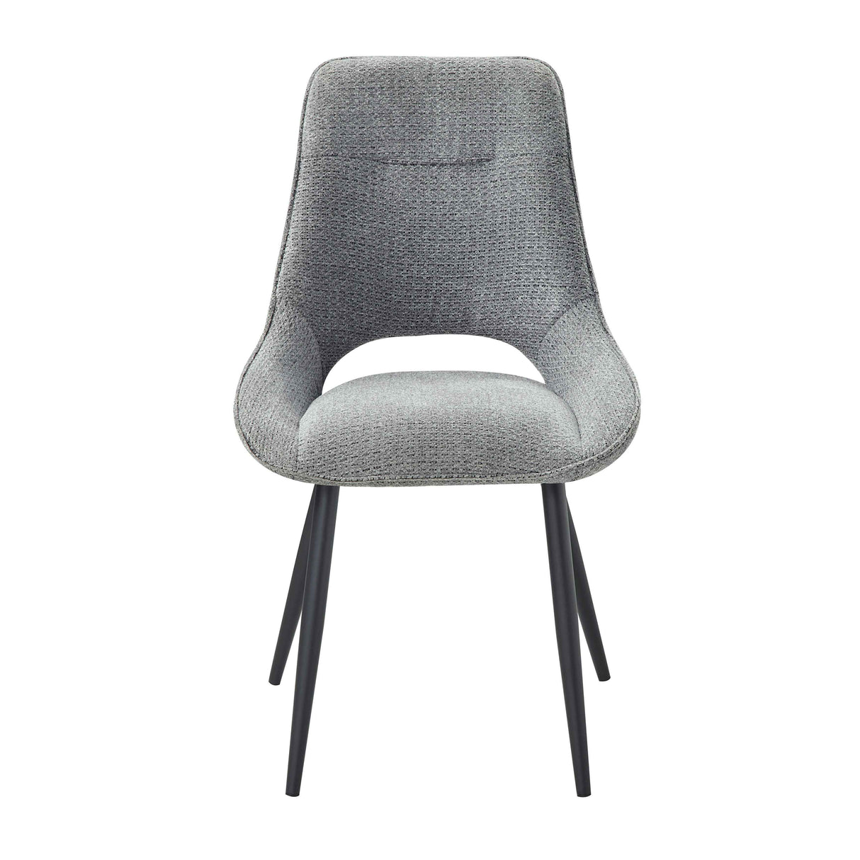 Thea Gray Side Chair, Set of 2 by Homelegance at Eve Furniture