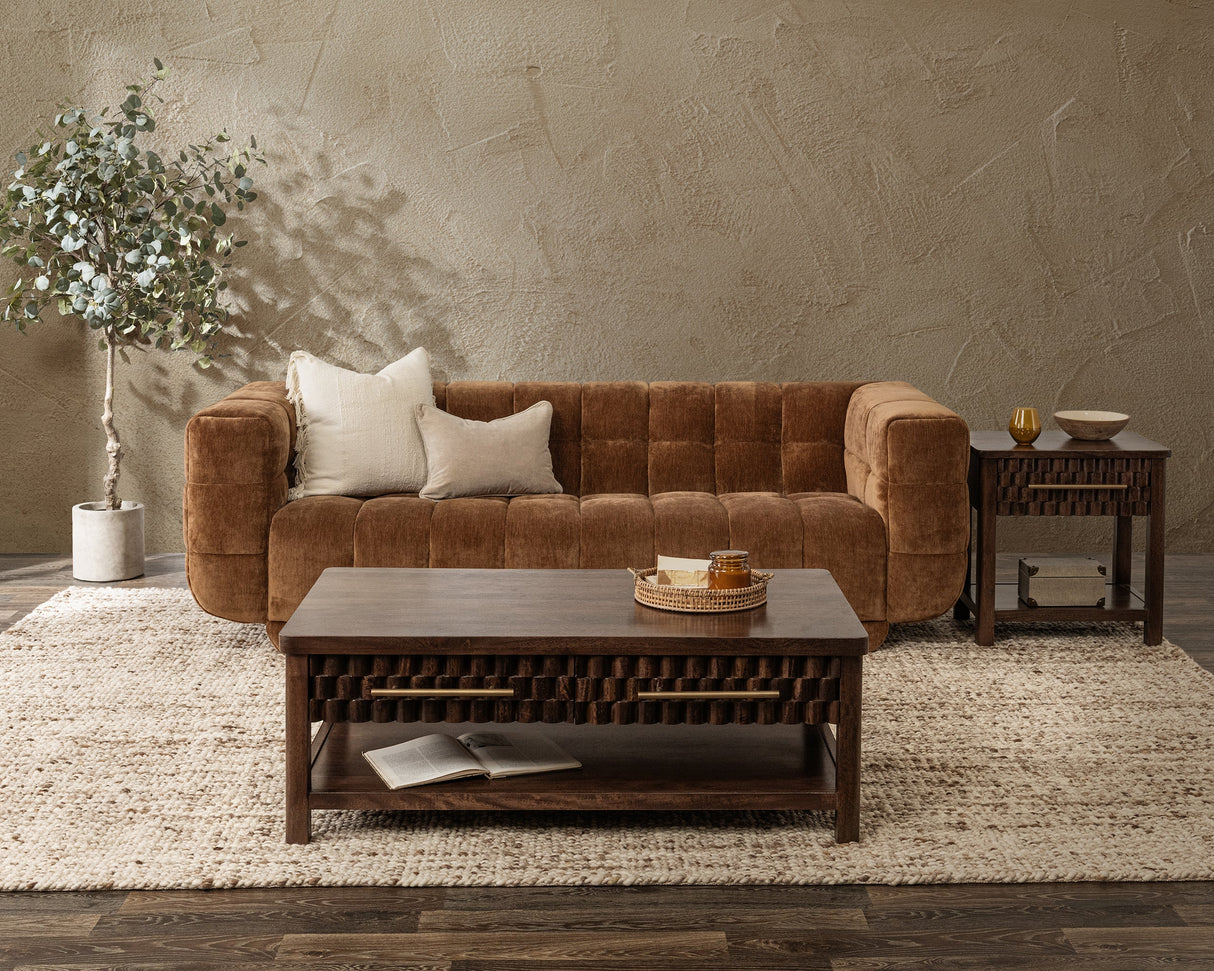 Thea Sofa - Bronze by Classic Home at Eve Furniture