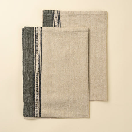 Thea Stripe Tea Towels S/2, Set of 2 by Mercana at Eve Furniture