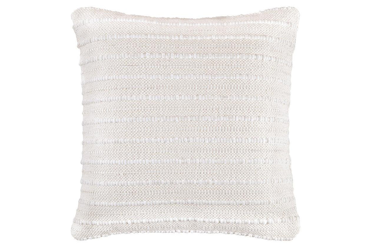 Theban Cream Pillow by Ashley at Eve Furniture