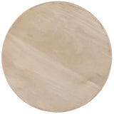 Theda Side Table, Light Natural by Dovetail at Eve Furniture