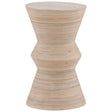 Theda Side Table, Light Natural by Dovetail at Eve Furniture