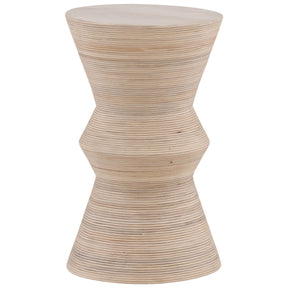 Theda Side Table, Light Natural by Dovetail at Eve Furniture