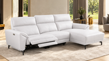 Themis White Power Sectional with Right Chaise by Furniture of America at Eve Furniture