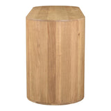 Theo 6 Drawer Dresser Natural by Moe's Home at Eve Furniture